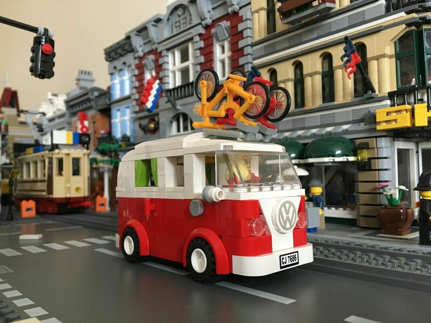 Lego VW camper van instructions