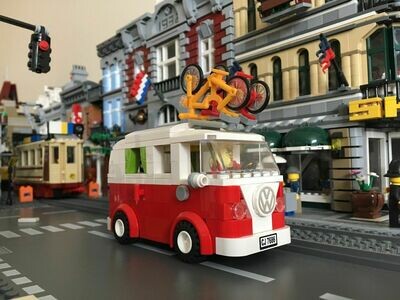 Lego VW camper van instructions