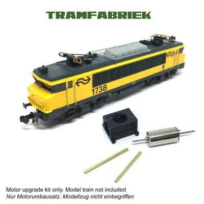 Fleischmann NS 1600/1700 12V coreless motor upgrade