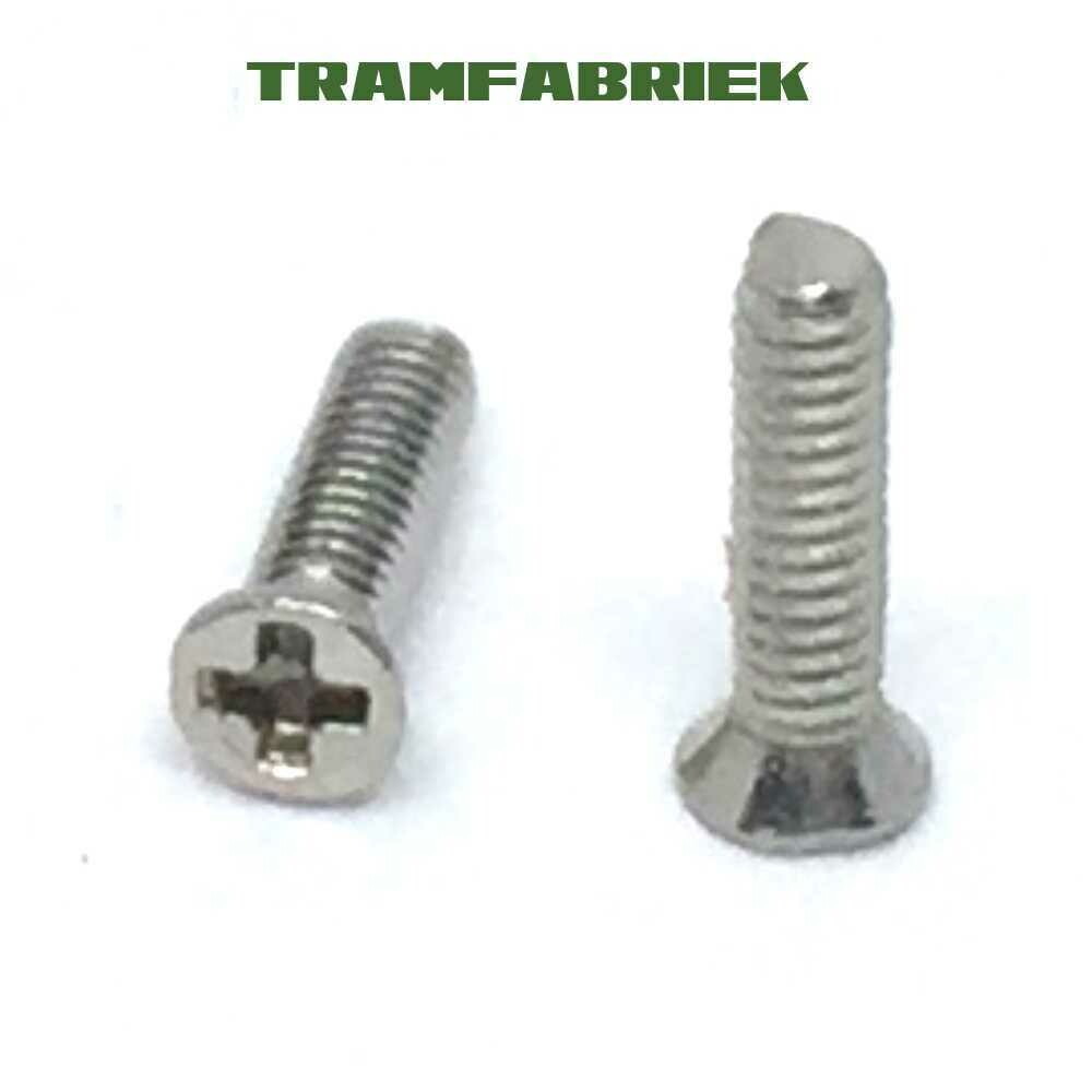 M1.2 screws L5 mm Cross head Countersunk (10 pieces)