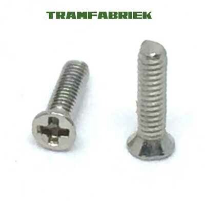 M1.2 screws L5 mm Cross head Countersunk (10 pieces)