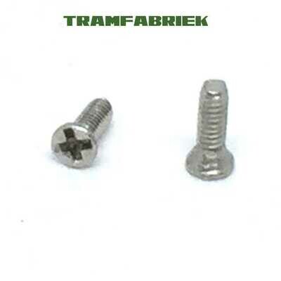M1.2 screws L4 mm Cross head Countersunk (10 pieces)