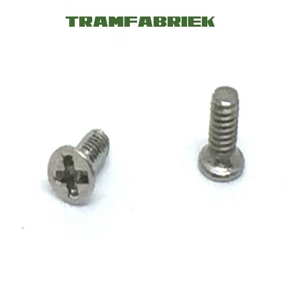 M1.2 screws L3 mm Cross head Countersunk (10 pieces)