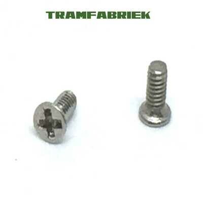 M1.2 screws L3 mm Cross head Countersunk (10 pieces)