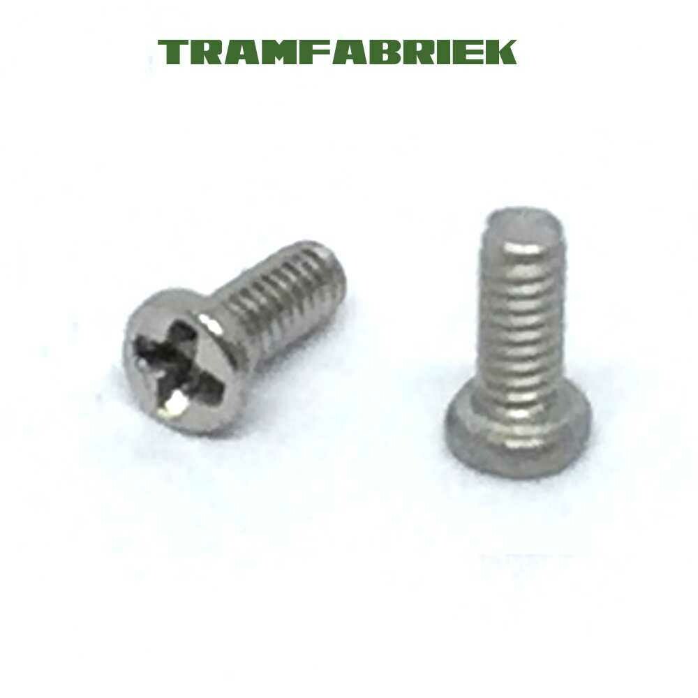 M1.2 screws L4 mm Cross head Cheesehead (10 pieces)