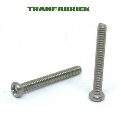 M1.2 screws L10 mm Cross head Cheesehead (10 pieces)