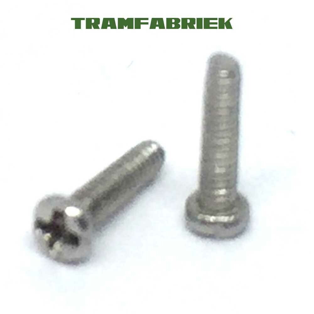 M1.2 screws L5 mm Cross head Cheesehead (10 pieces)