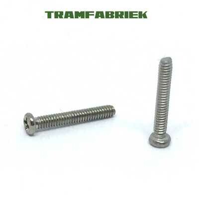 M1.2 screws L8 mm Cross head Cheesehead (10 pieces)