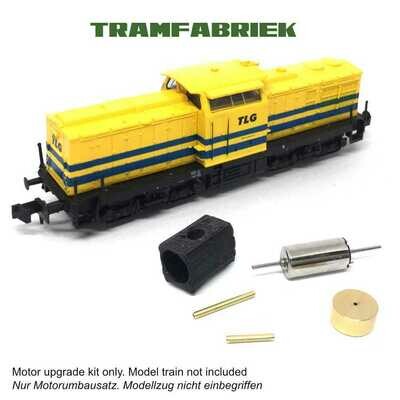 Brawa V100 V110 BR112 BR201 BR202 BR203 12V Coreless motor upgrade kit N gauge