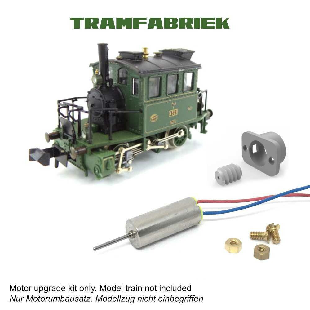 Minitrix Glaskasten 12V Coreless motor upgrade N gauge