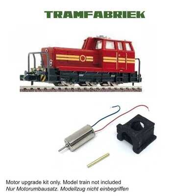 Fleischmann N 7218 Werklok Works Diesel Motor upgrade