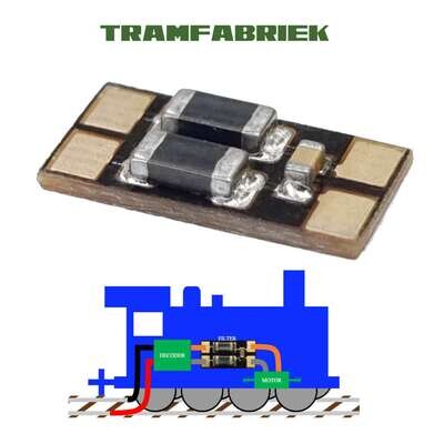 Motor filter Train-O-Matic for DCC (5 pieces)
