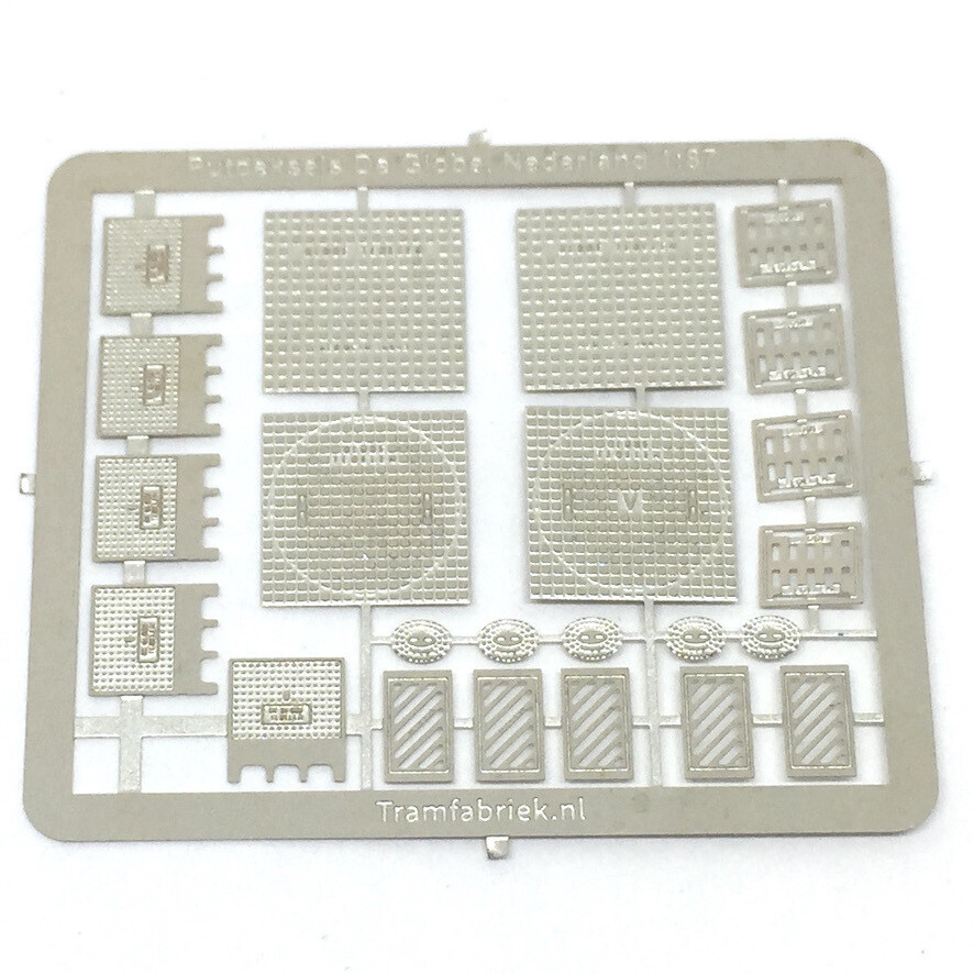 Putdeksels / Manhole covers 1:87, Uitvoering/Type: Nederland (De Globe)