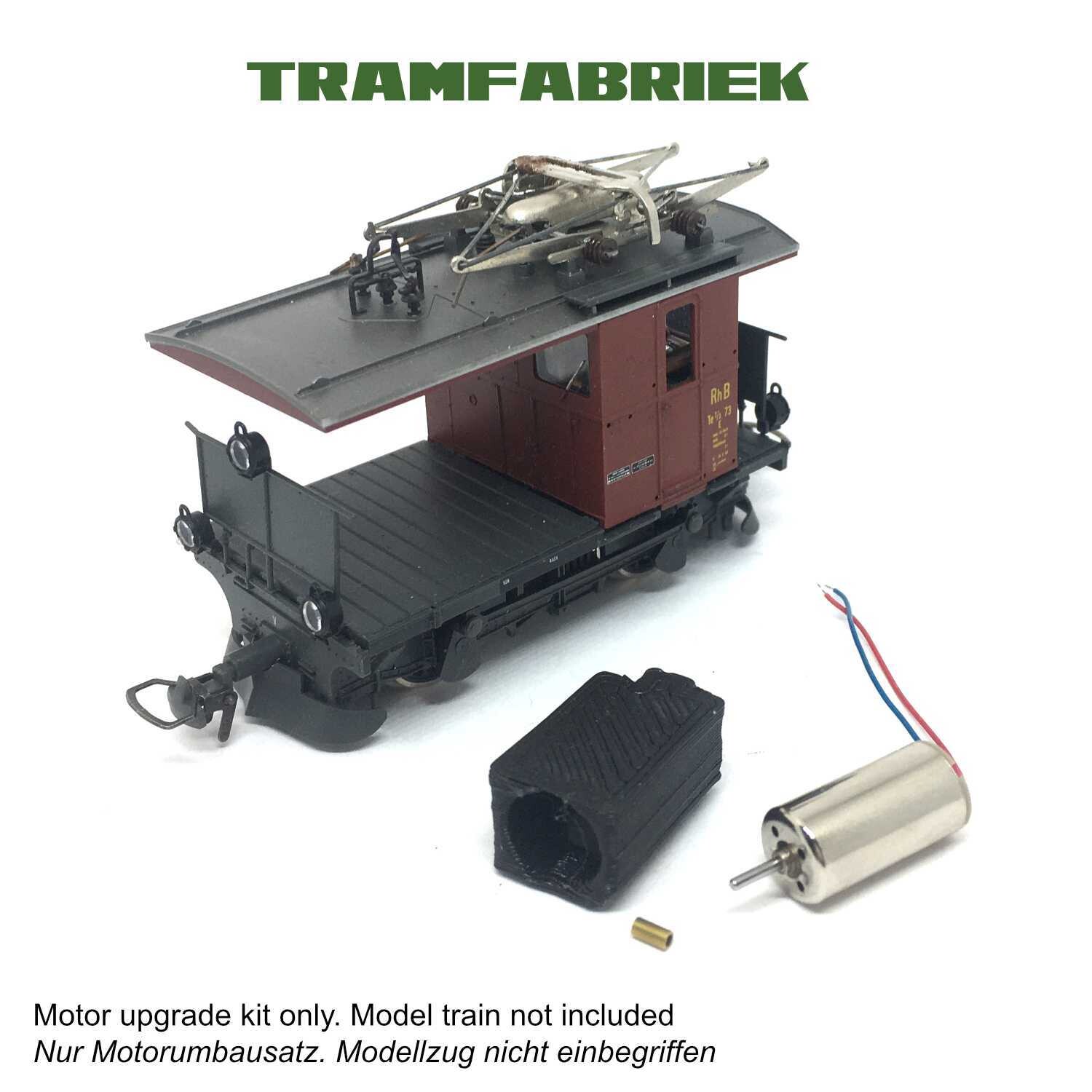 Bemo Tm 2/2 Glockenanker coreless motor upgrade kit