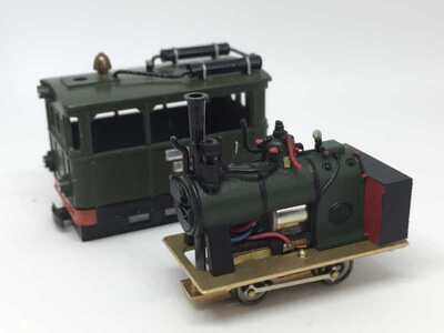 Egger-Bahn OEG 102 motor and interior upgrade