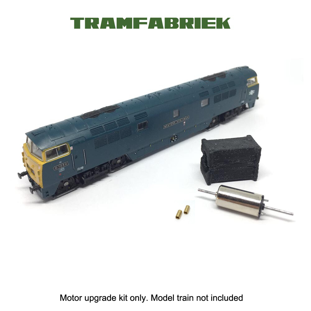 Dapol Class 52 (N gauge) 12V Coreless Motor upgrade