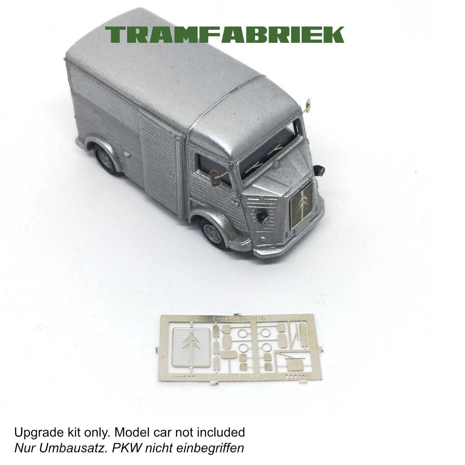 Citroen H and HY upgrade for Busch + Wiking H0 1:87
