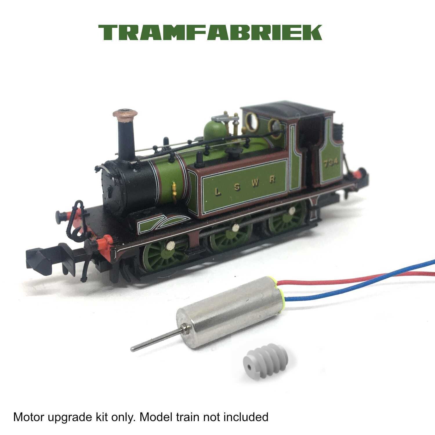 Dapol A1/AX1 Terrier N gauge coreless motor upgrade