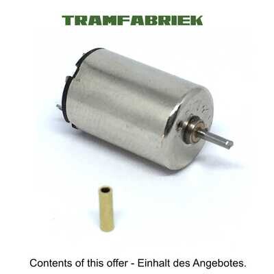 Dapol &amp; Tomix Track cleaner 12V coreless motor upgrade