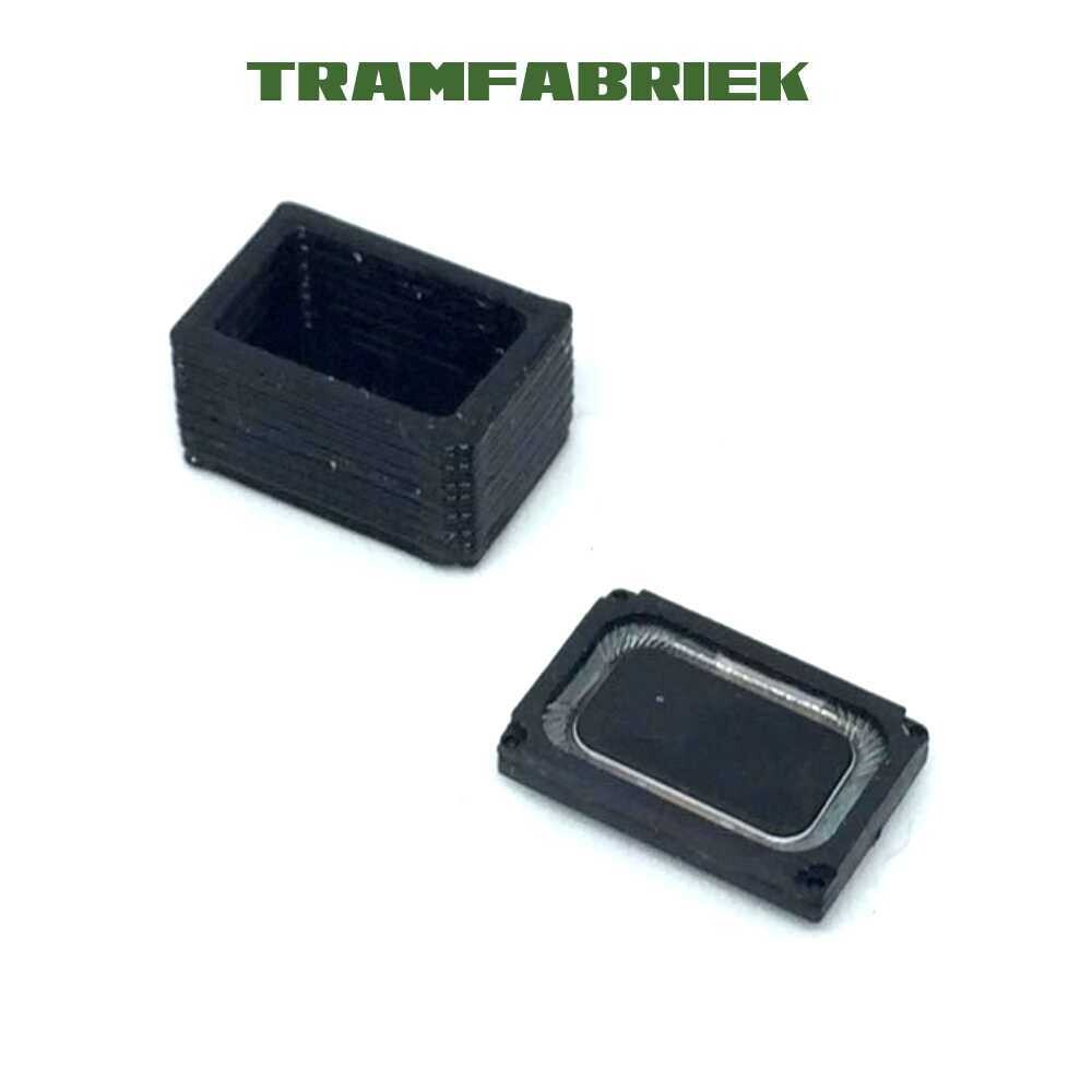 Speaker 8 x 13 mm 8Ω 90dB + 2 resonator boxes
