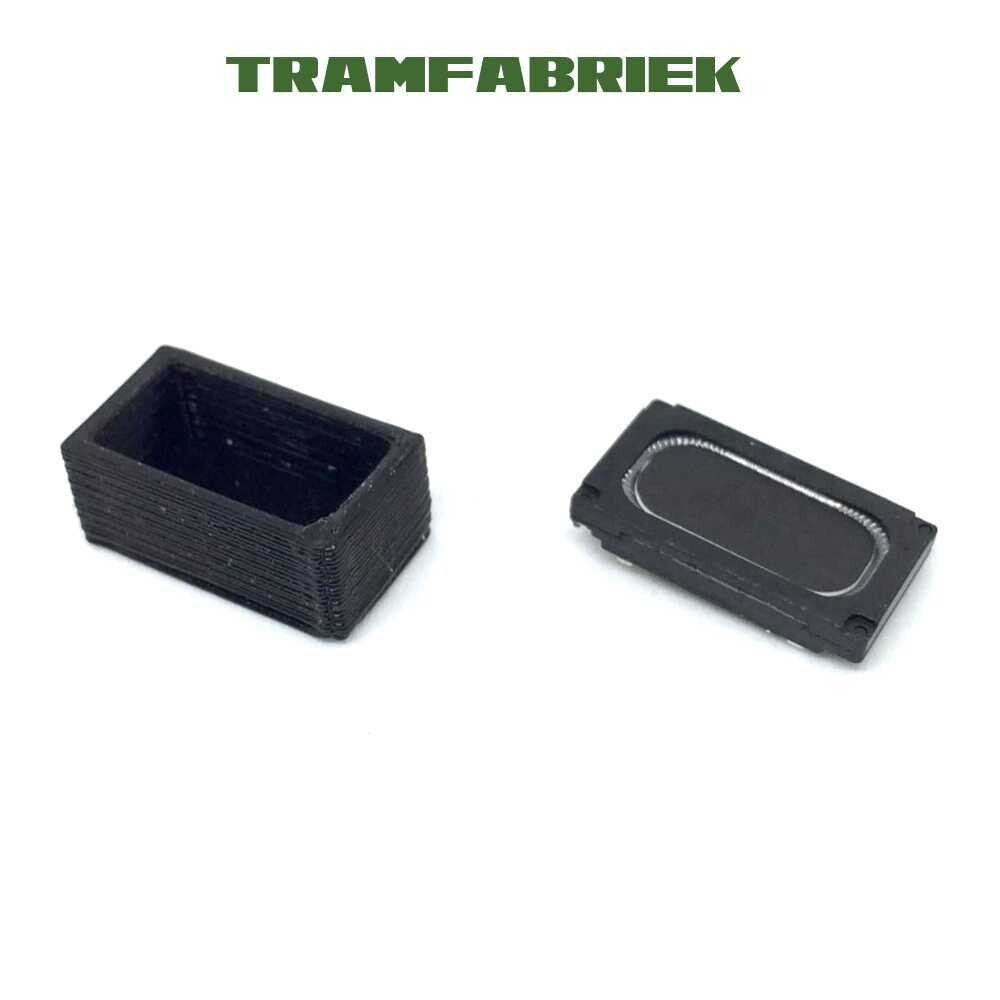 Speaker 9 x 16 x 2.5 mm 8Ω 86dB + 3+6 mm resonator boxes
