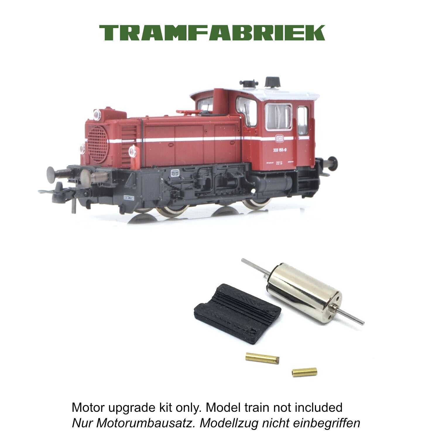 Roco BR 333 Coreless motor upgrade 12V