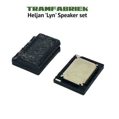 Speaker 18 x 13 with resonator box for Heljan Lyn
