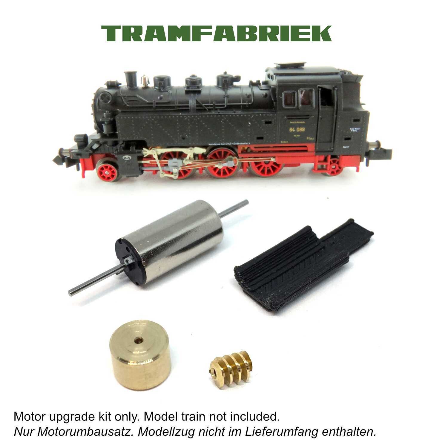 Minitrix BR 24 und BR 64 12V Glockenanker Motor Umbau Spur N