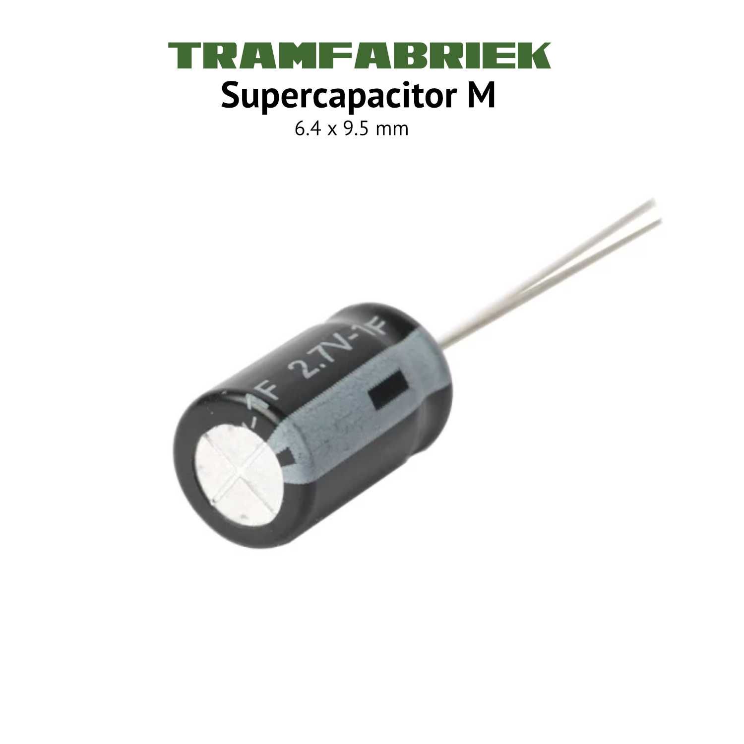 Supercapacitor M 1F (6.5 x 9.5 mm)