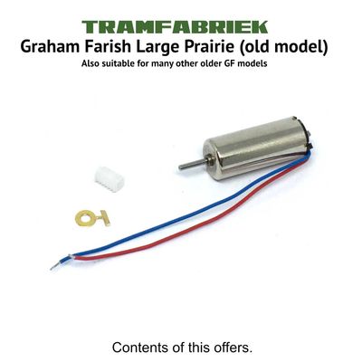 Graham Farish Large Prairie 12V Coreless motor upgrade