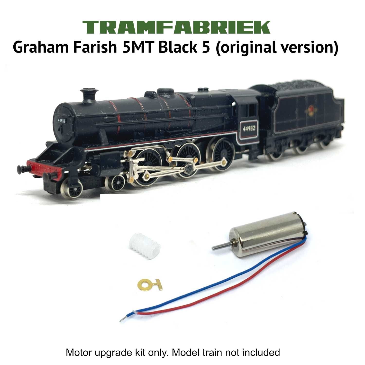 Graham Farish Stanier 5MT Black 5 - motor upgrade