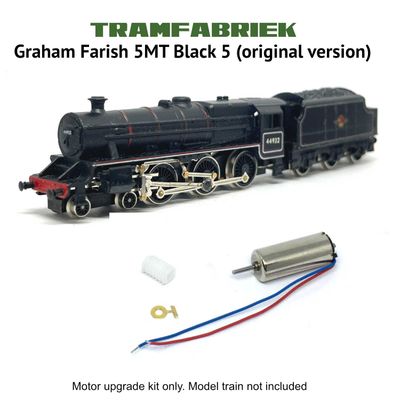 Graham Farish Stanier 5MT Black 5 - motor upgrade