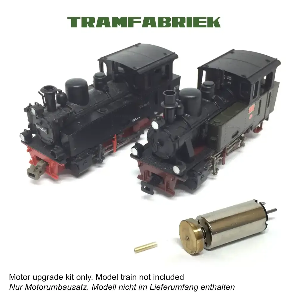 Roco HF110c H0e Glockenanker Motor 12V Umbausatz upgrade
