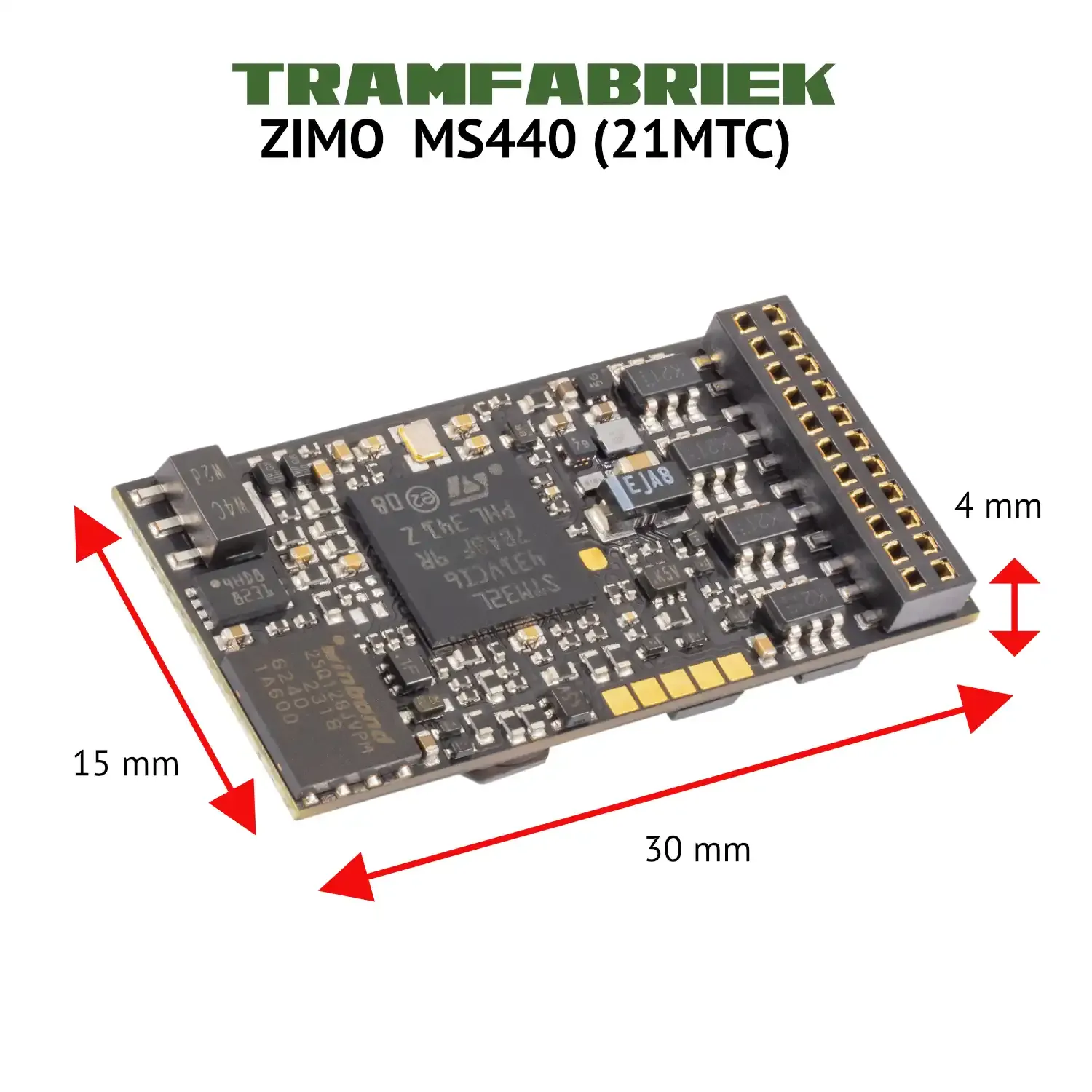 Zimo MS440C/D 21 pin (21MTC)