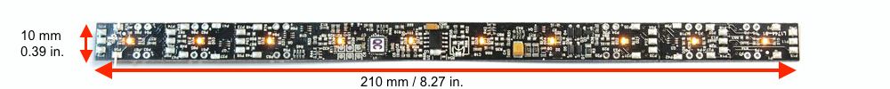 Train-O-Matic Shine Midi Light bar (Warm white) 12V Analog