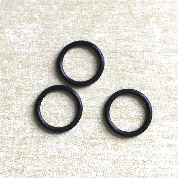 Neoprene belts for belt drive. Inner diameter 6.5 mm (3 per set)