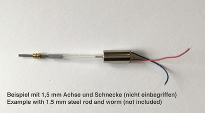 Silicon tube Ø 3 mm/1 mm (10 cm)