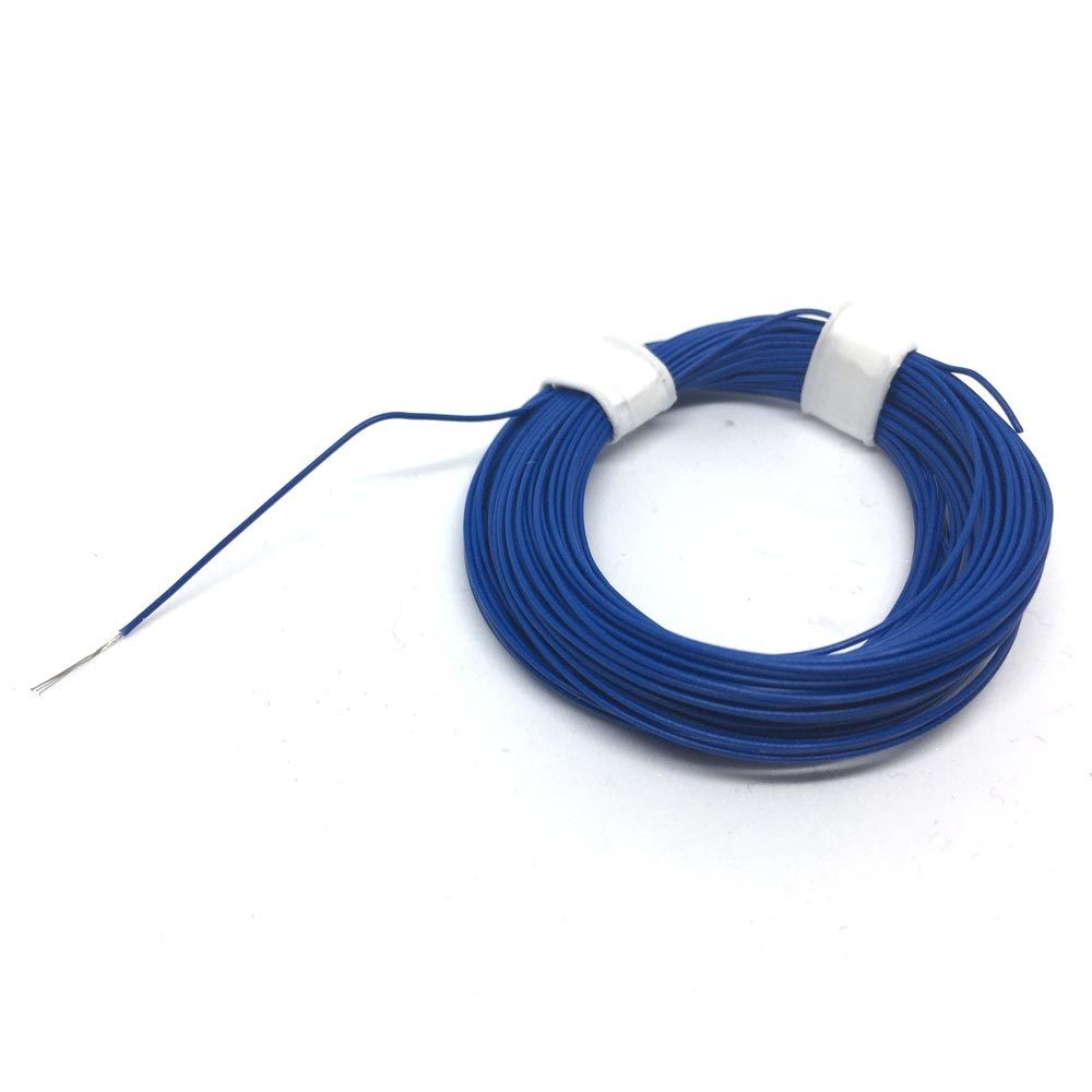 Ultra thin wire Blue - 0,008 mm2, 10 mtr