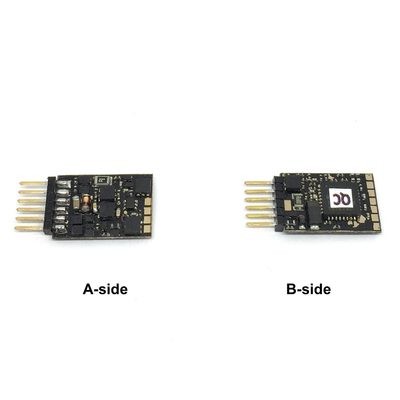 DCC decoder Train-O-Matic Micro 6 pin NEM 651 connector (6P)
