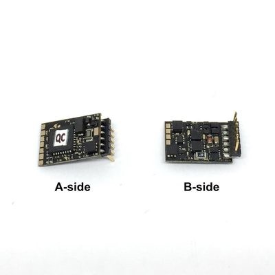 DCC decoder Train-O-Matic Micro Angled 6 PIN NEM 651 (6P90)