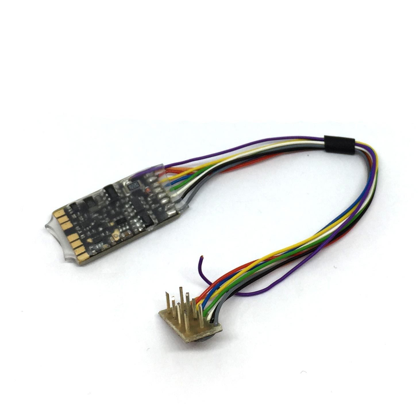DCC decoder Train-O-Matic Mini 9 wires + 8 pin NEM 652 (W8P)