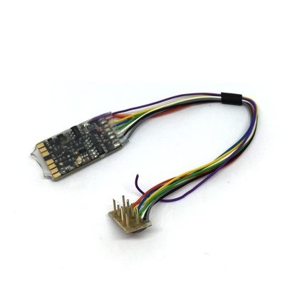 DCC decoder Train-O-Matic Mini 9 wires + 8 pin NEM 652 (W8P)
