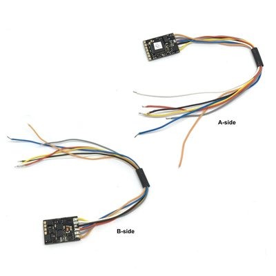 DCC decoder Train-O-Matic Micro with 7 wires (W)