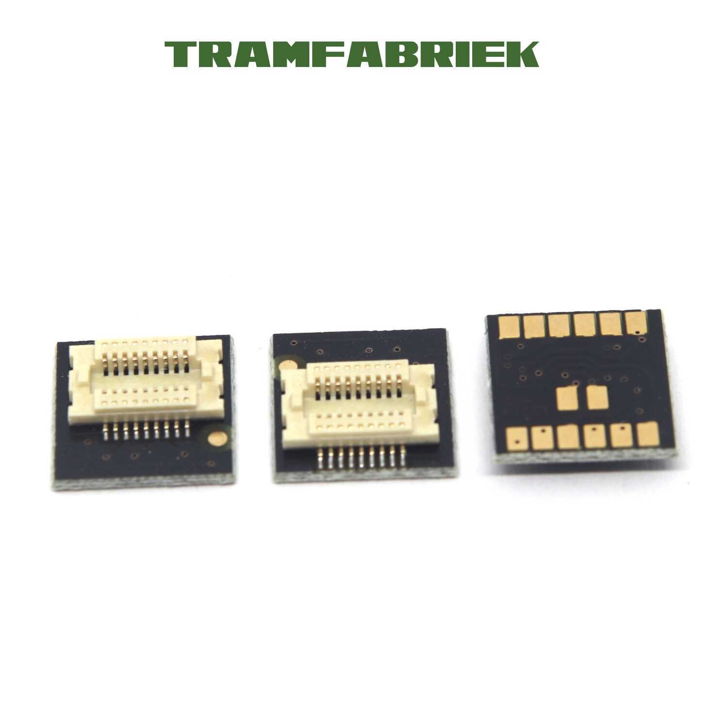 Next18 FEMALE adapter board Type2 - by Train-O-Matic (5 pack)