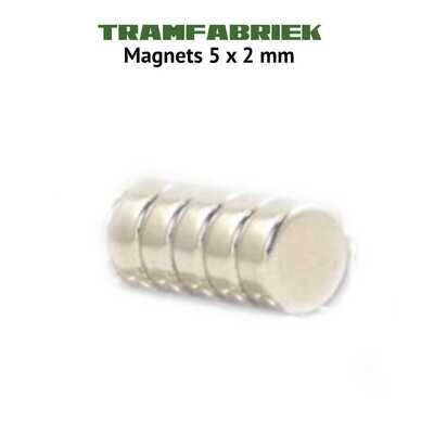 Magnets (5) 5x2 mm