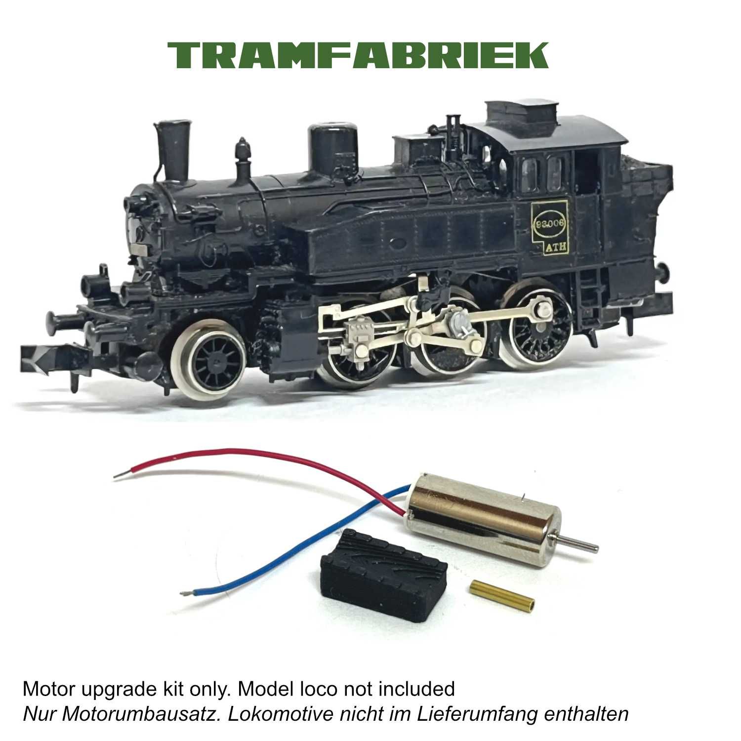 Fleischmann Spur N BR 91.3 Coreless motor upgrade (7031)