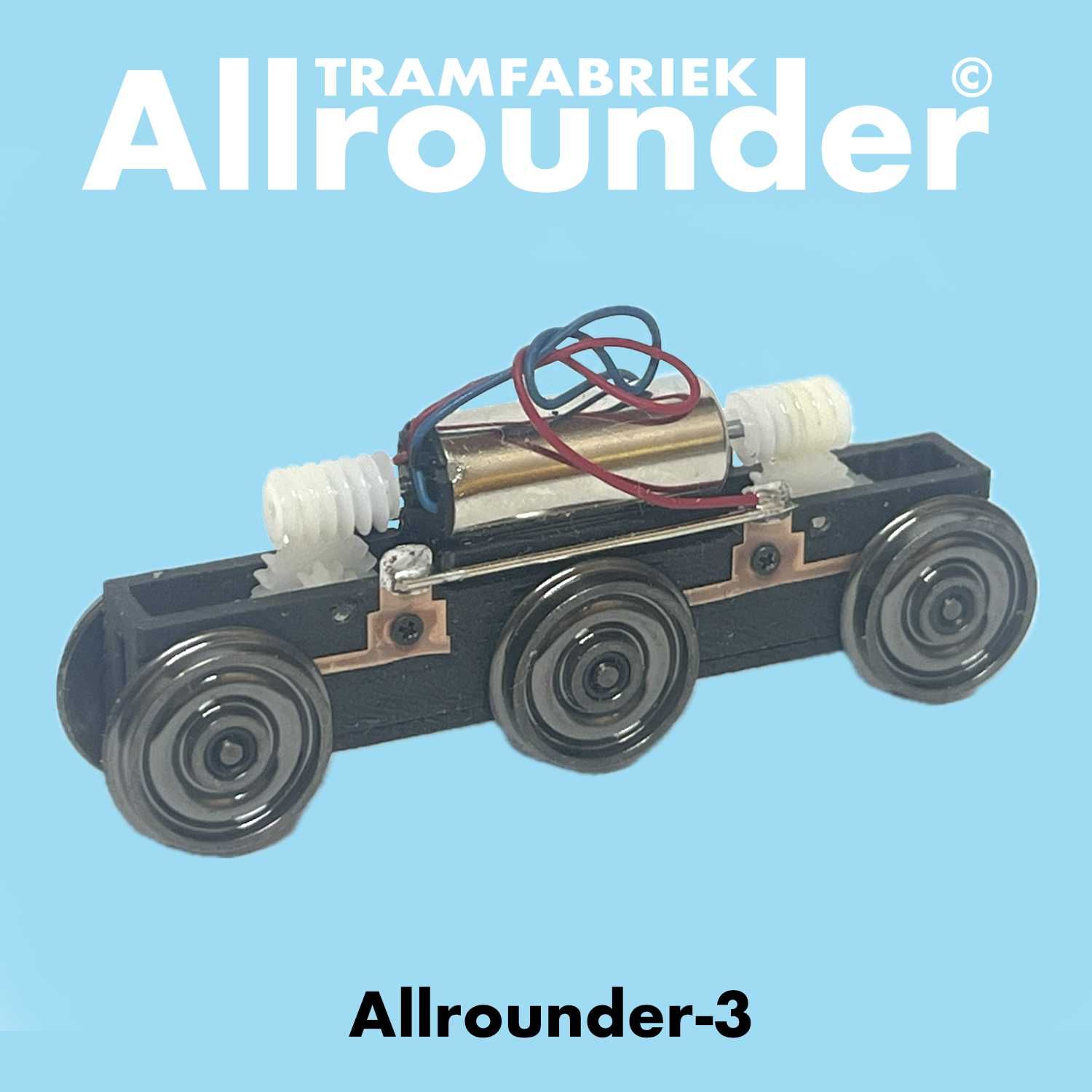 Tramfabriek Allrounder© with 3 axles