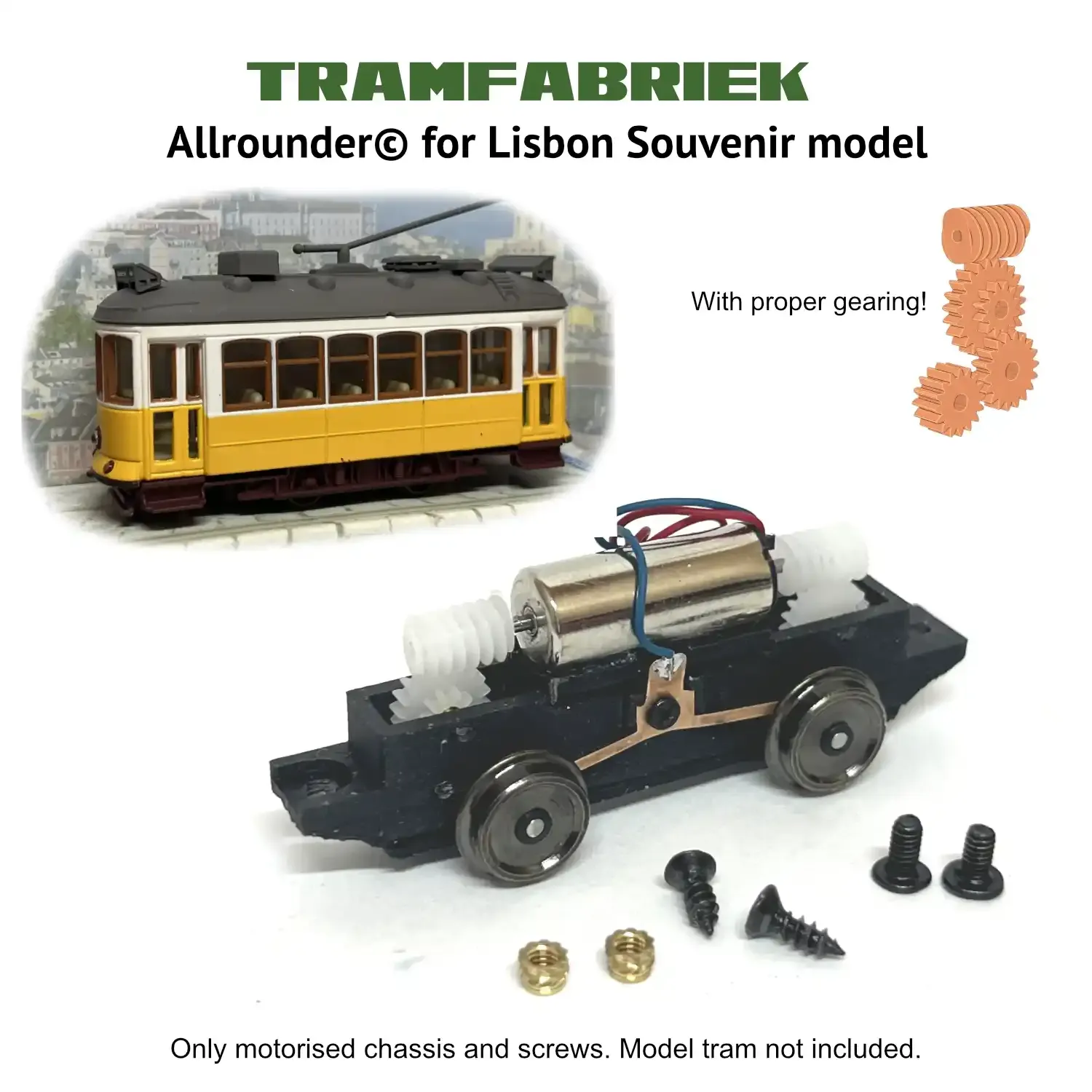 Motorised drive for Lisbon Souvenir model