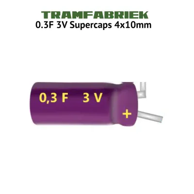 Zimo Supercapacitor 3V 4 x 10 mm