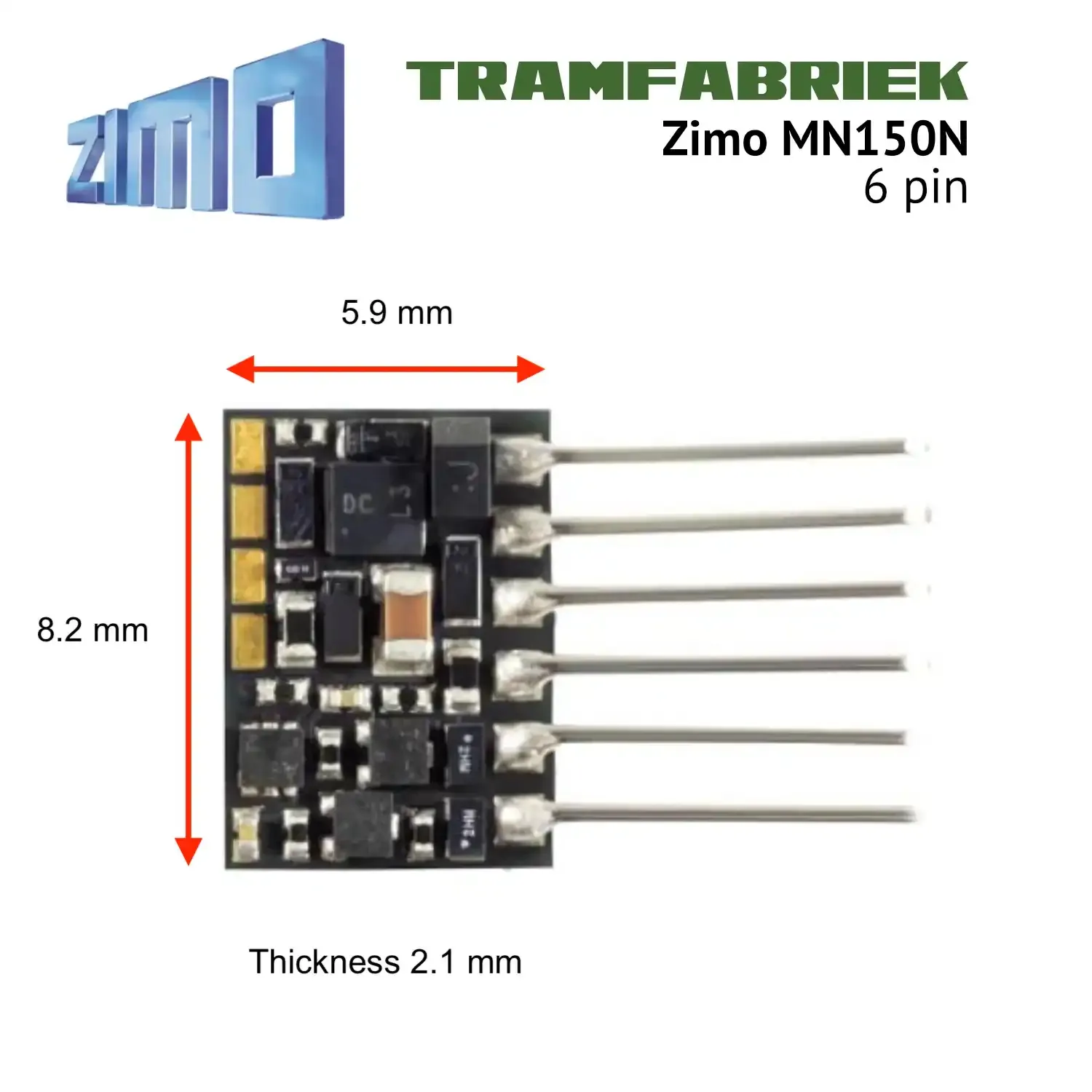 Zimo MN150N (6 pin)